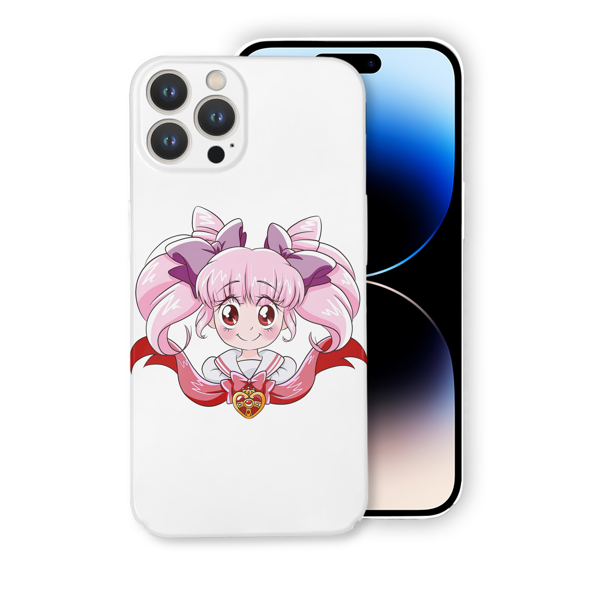 （画像用） 美少女戦士セーラームーン ちびうさ Sailor Moon Chibiusa Tsukino Usagi Small Lady Serenity 【iPhone 14シリーズ対応】ハードケース